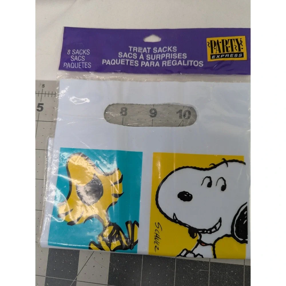 Peanuts Snoopy Party Invitations‎ Treat Sacks Lot